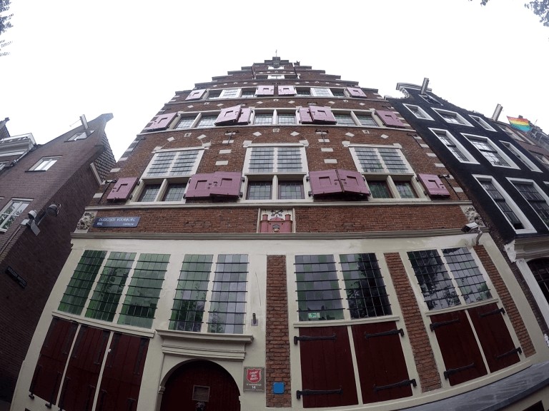 Casa típica de Ámsterdam, Holanda