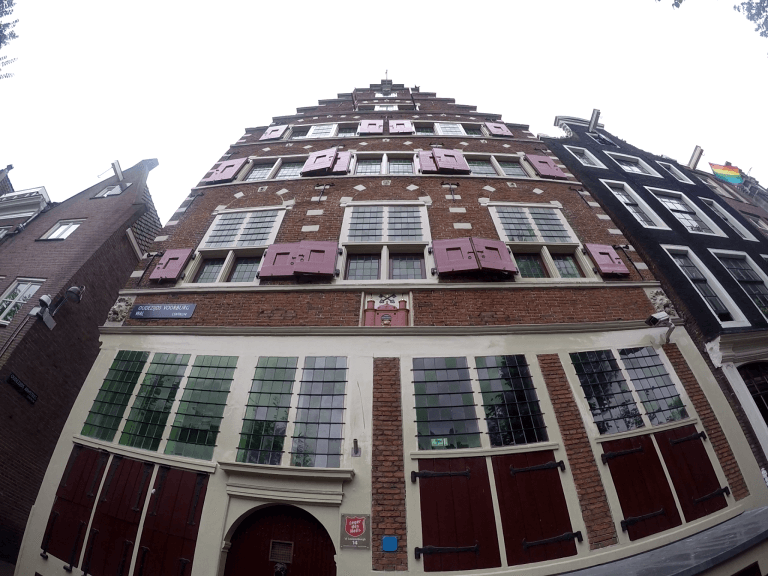 Casa típica de Ámsterdam, Holanda