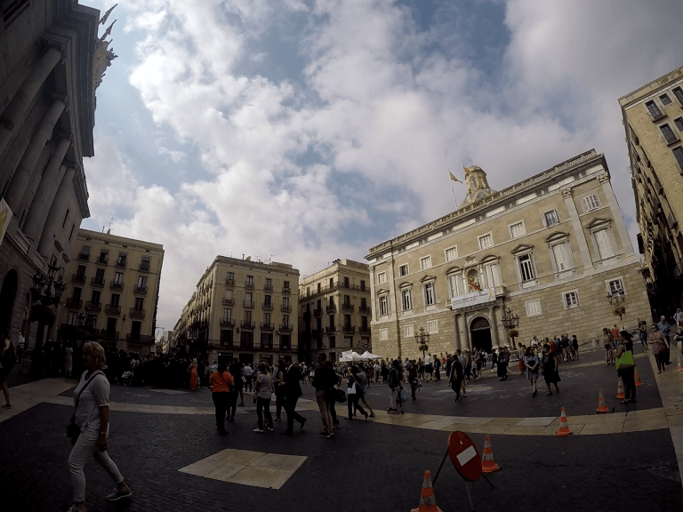 Plaza Sant Jaume, Barcelona - España