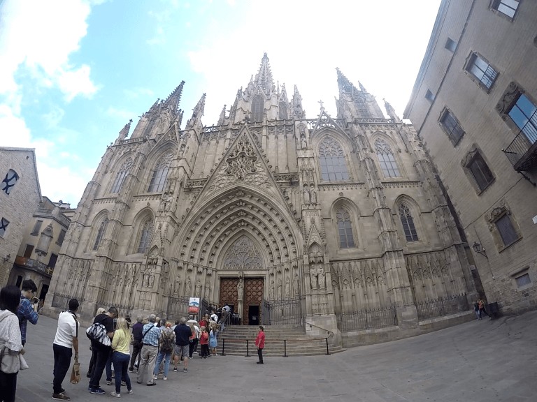 Catedral de Barcelona, España