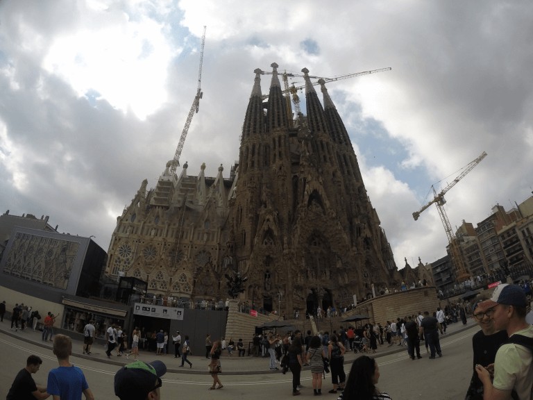 La Sagrada Familia, Barcelona - España