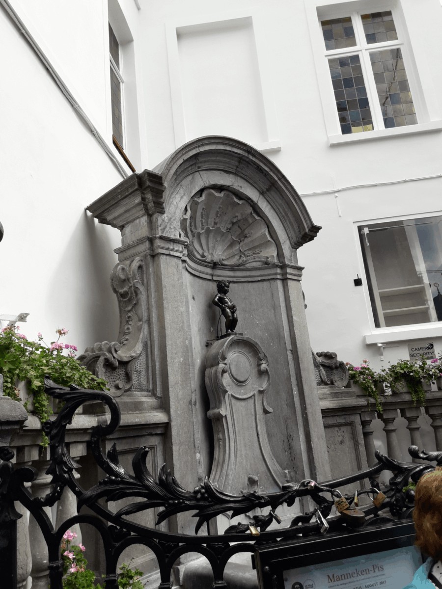 Manneken Pis en Bruselas