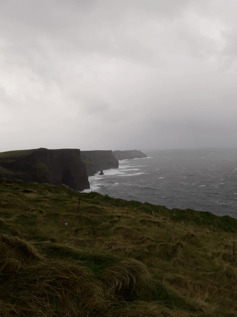 Vistas de los Cliffs of Moher