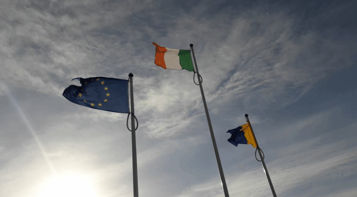 Bandera de Irlanda