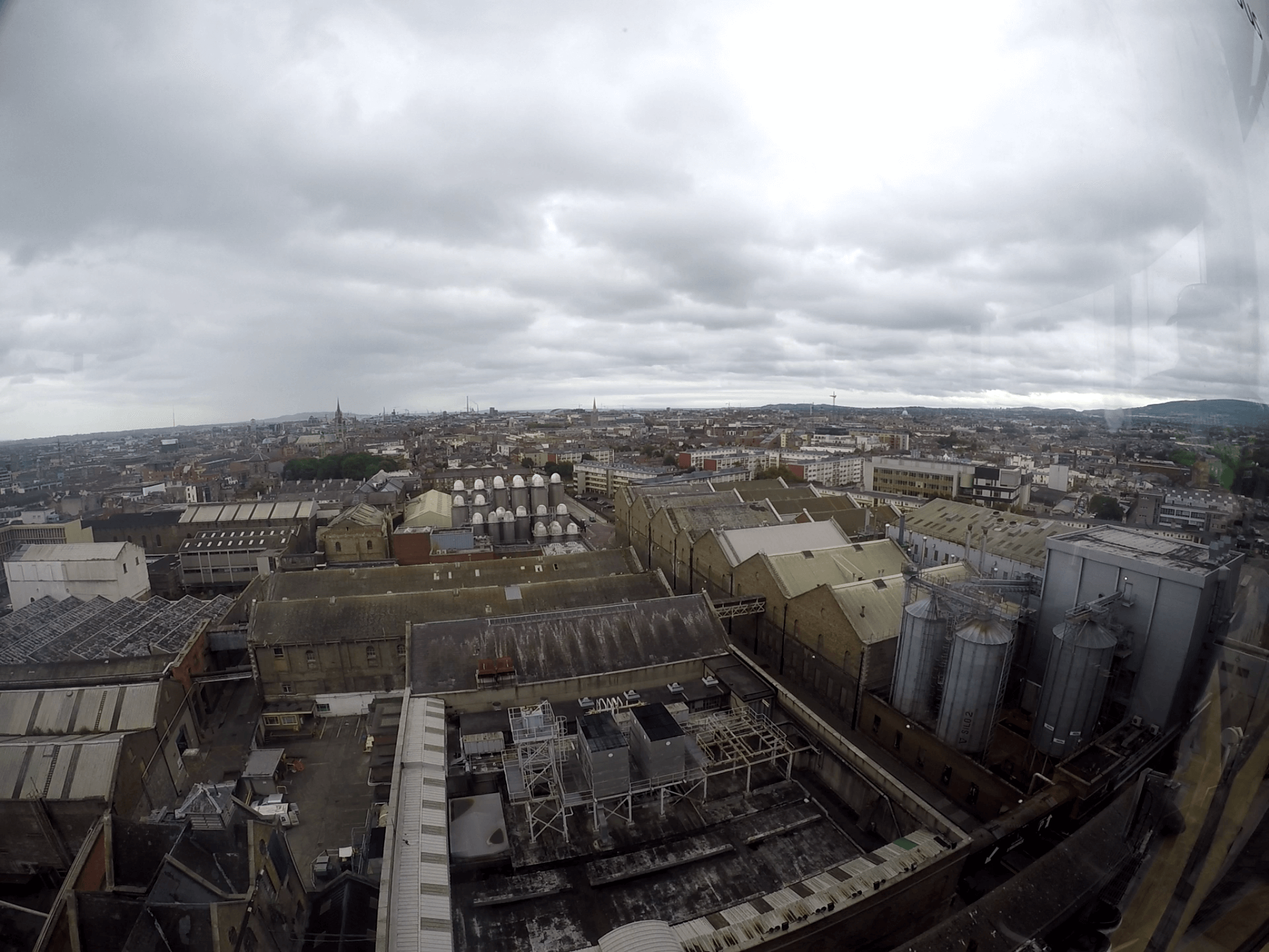 Vistas des de la Cerveceria Guinness