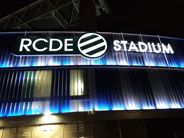 Estadio del Espanyol de Barcelona - Viaje a España