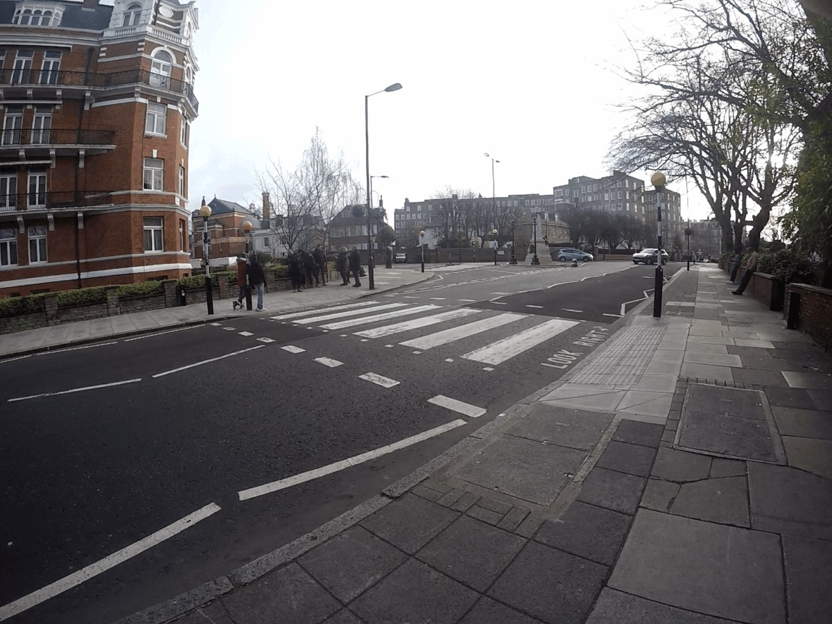 Abbey Road, Londres - The Beattles - Paso de cebra