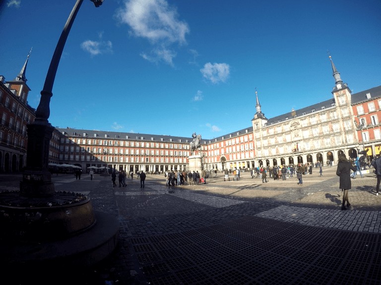 Plaza Mayor, Madrid - España