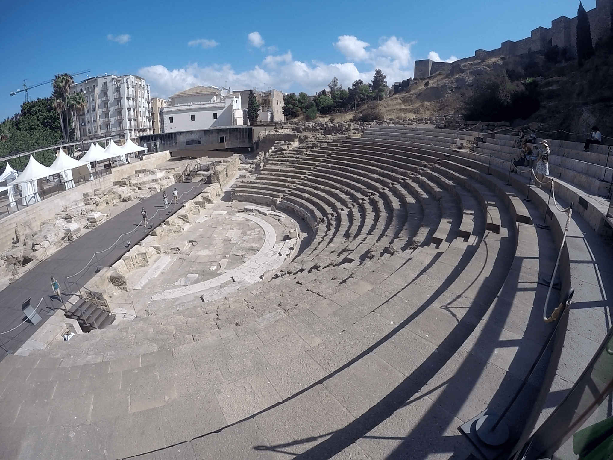 Teatro Romano de Málaga, España