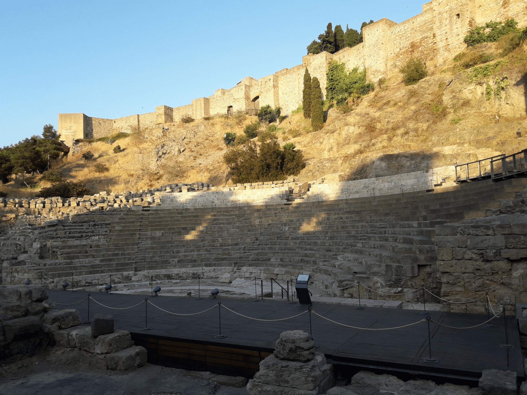 Teatro Romano de Málaga, España