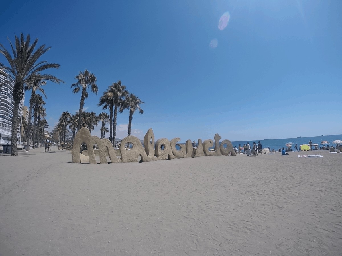 Playa de La Malagueta, España