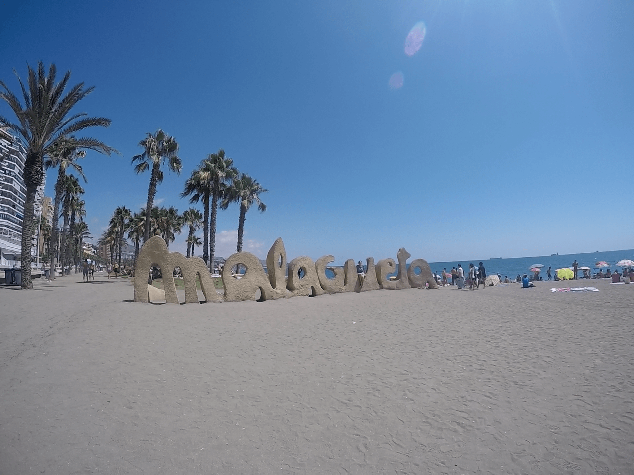Playa de La Malagueta, España