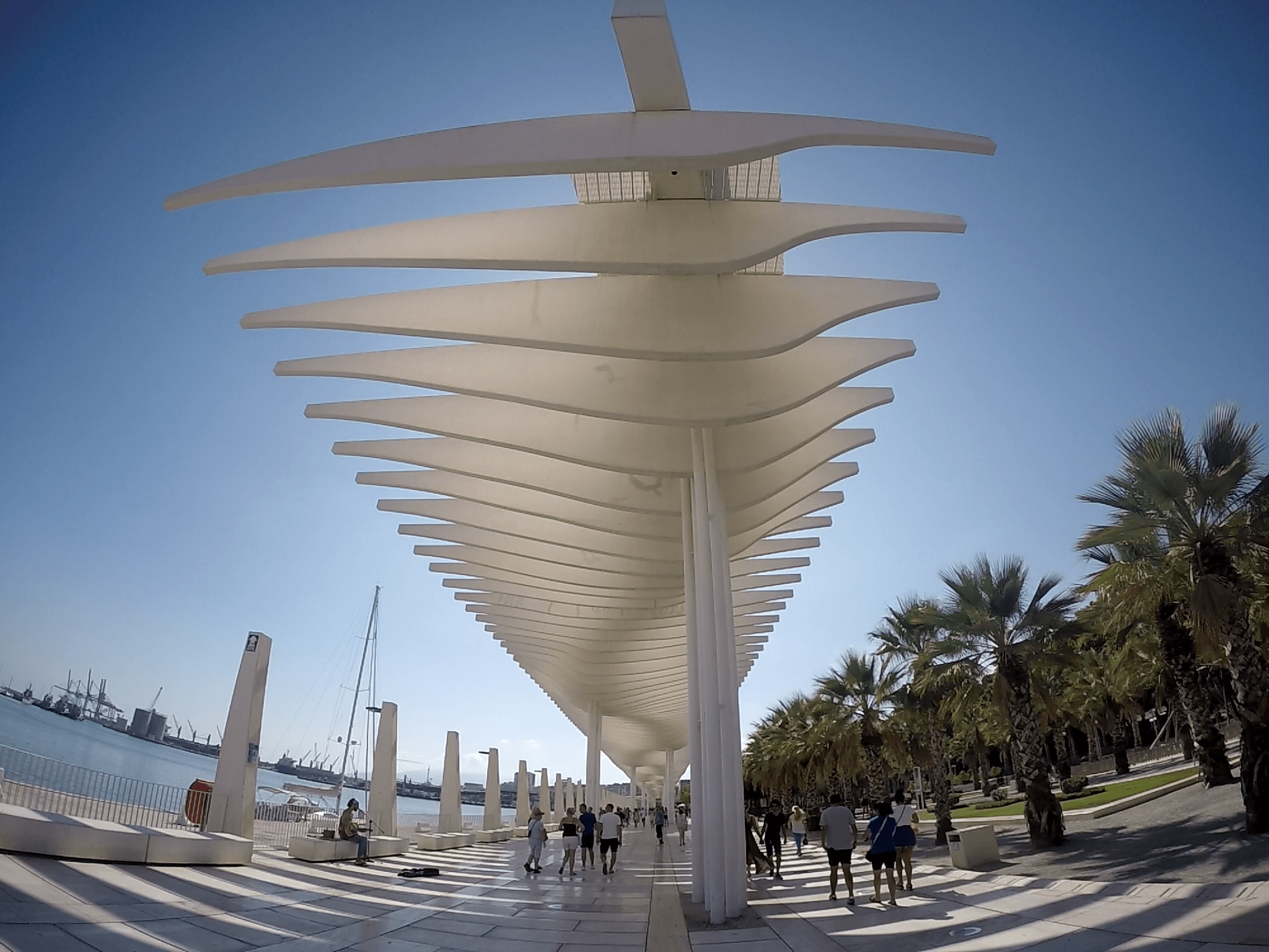 Paseo del Muelle Uno, Málaga