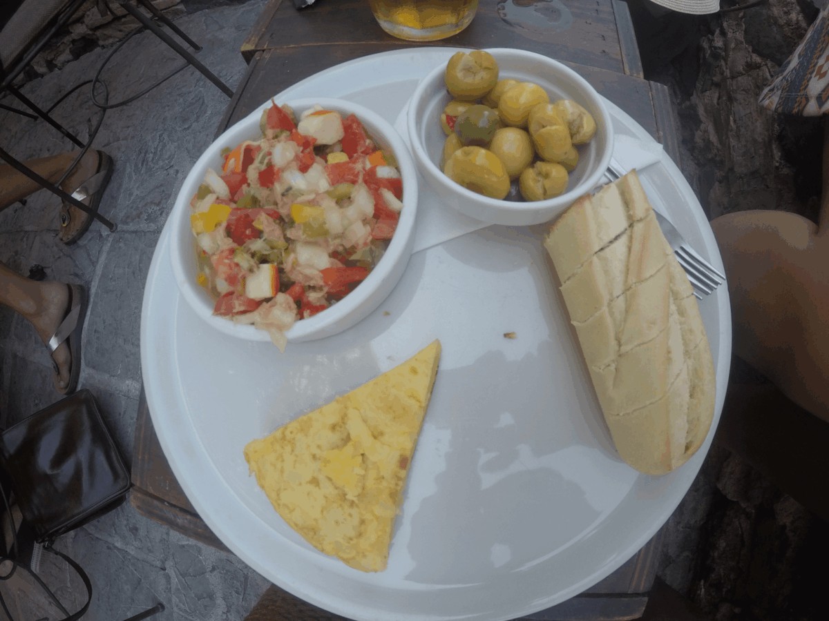 Salir de tapas en Málaga, España