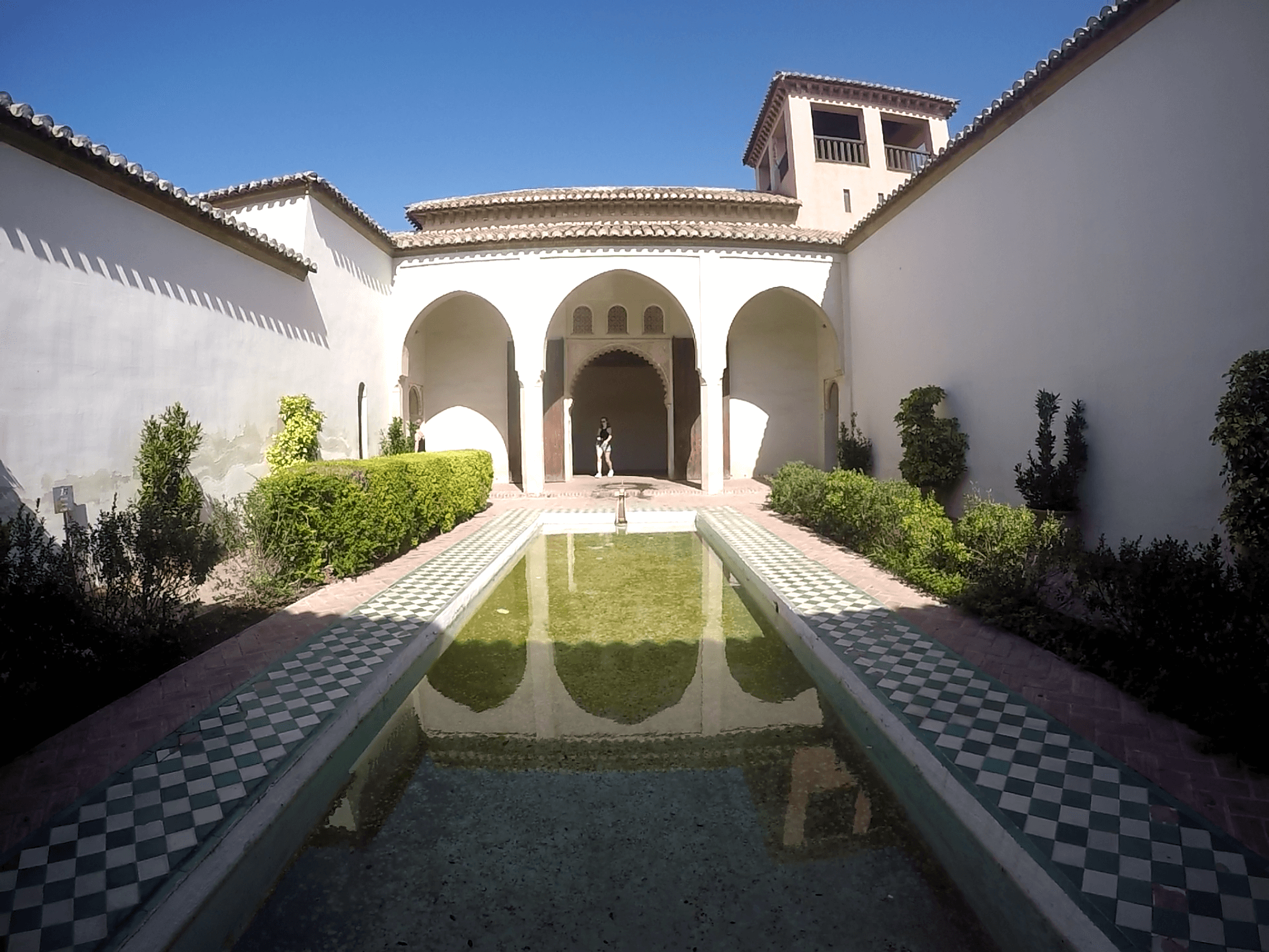 Alcazaba de Málaga, España