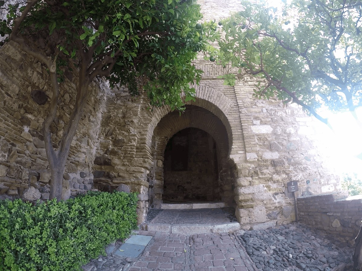 Alcazaba de Málaga, España