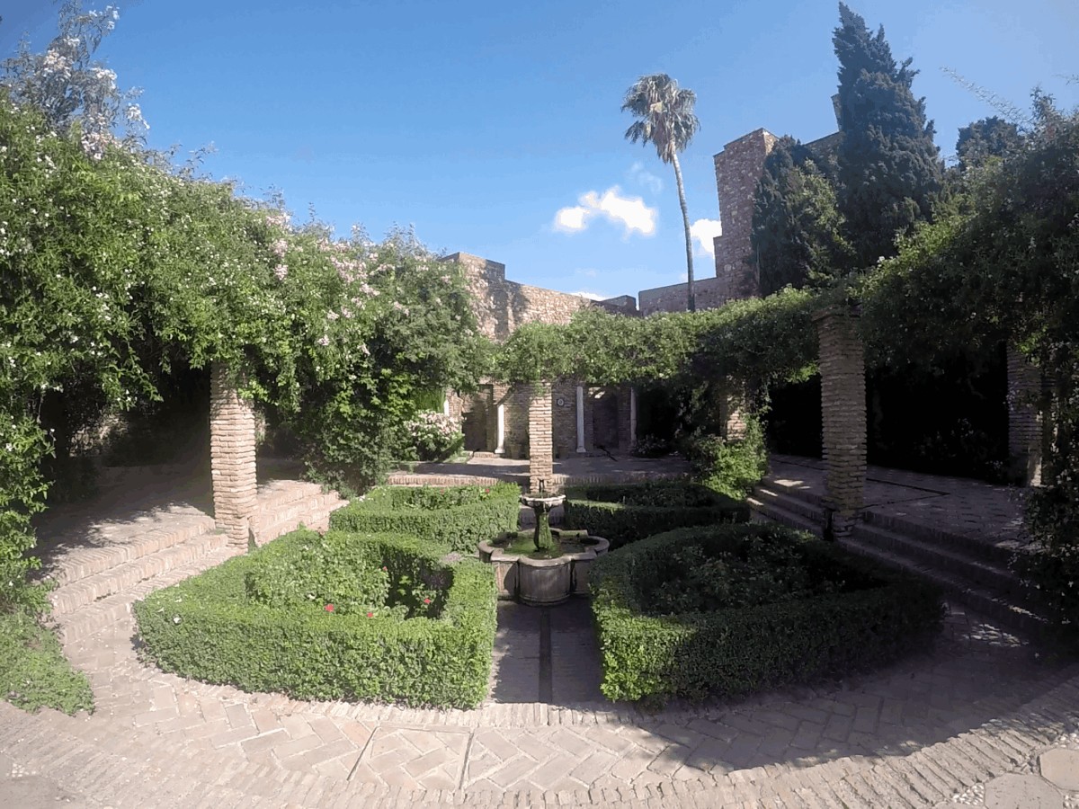 Alcazaba de Málaga, España