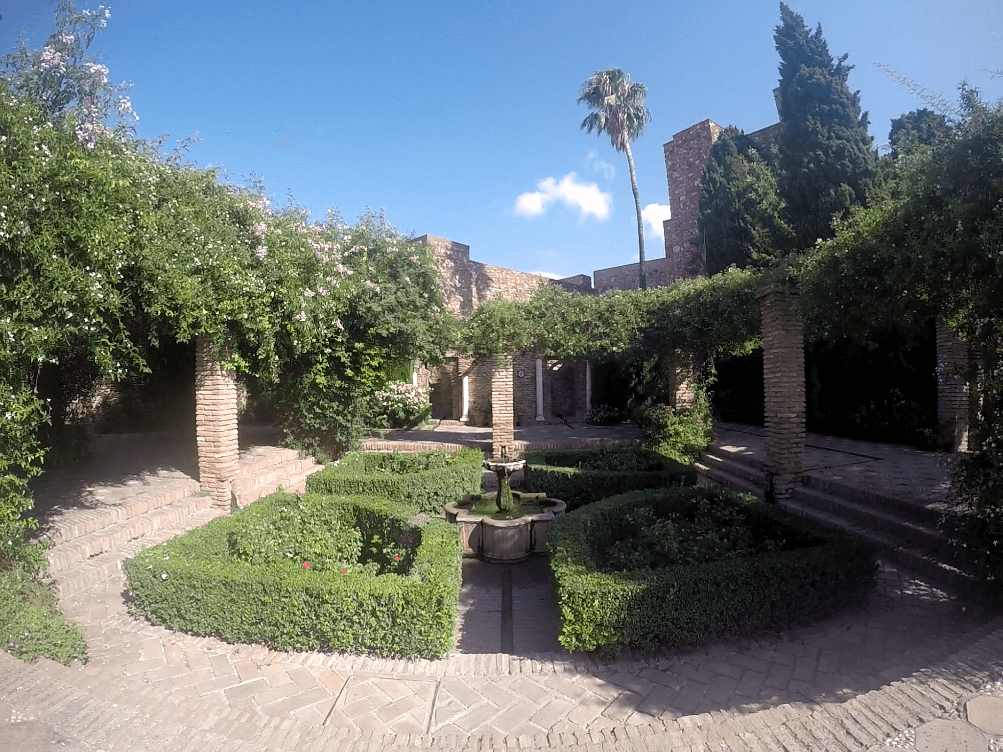 Alcazaba de Málaga, España