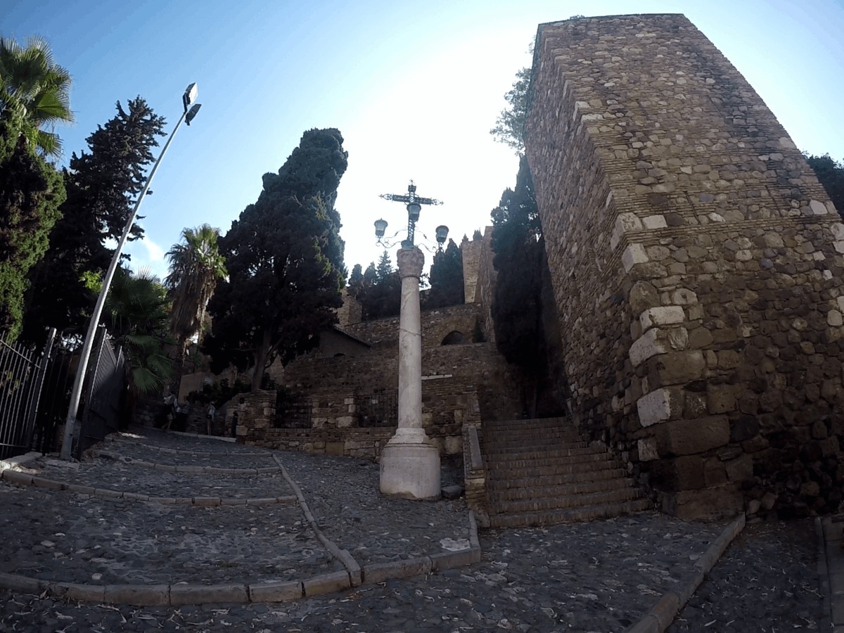 Alcazaba de Málaga, España