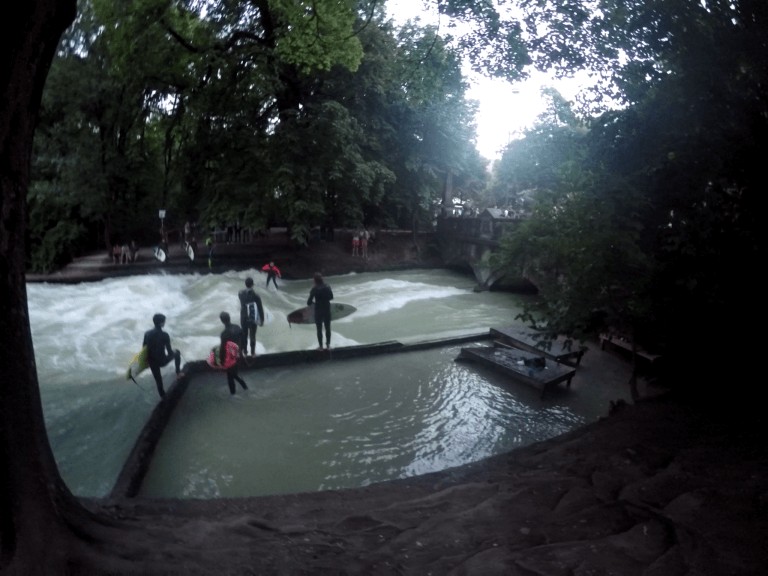 Surf en Eisbach - Alemania