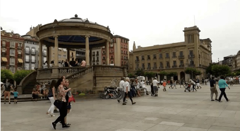 Kiosko de Pamplona, España