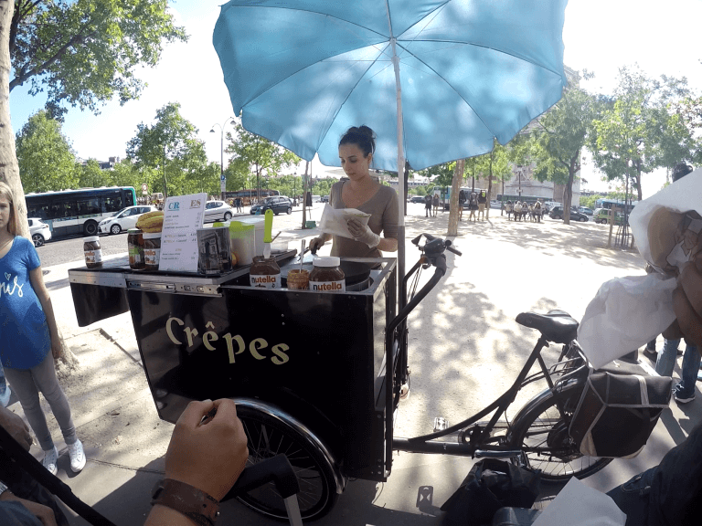 Comer unas Crepas, Francia