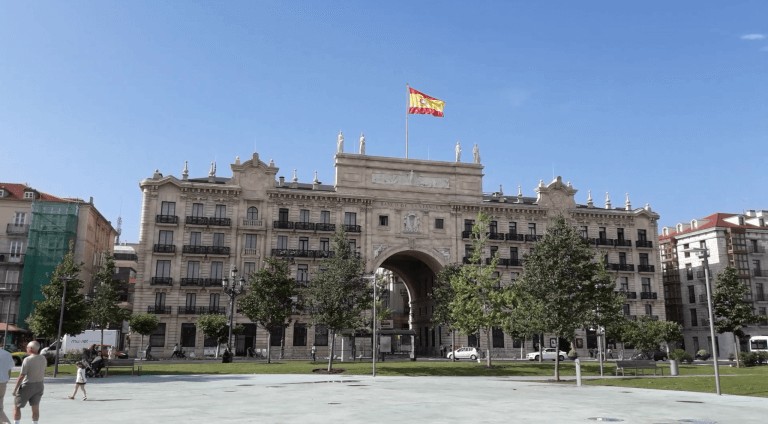 Edificio del Banco de Santander - España