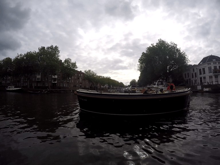 Oudegracht, Canal de Utrecht - Holanda