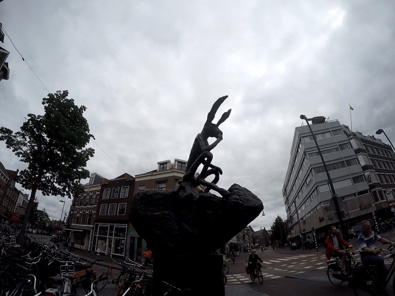 Estatua Favorita en Utrecht, Holanda