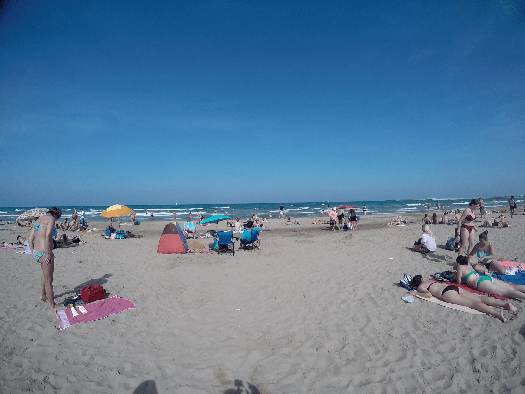 Playa de la Malvarrosa, Valencia - España