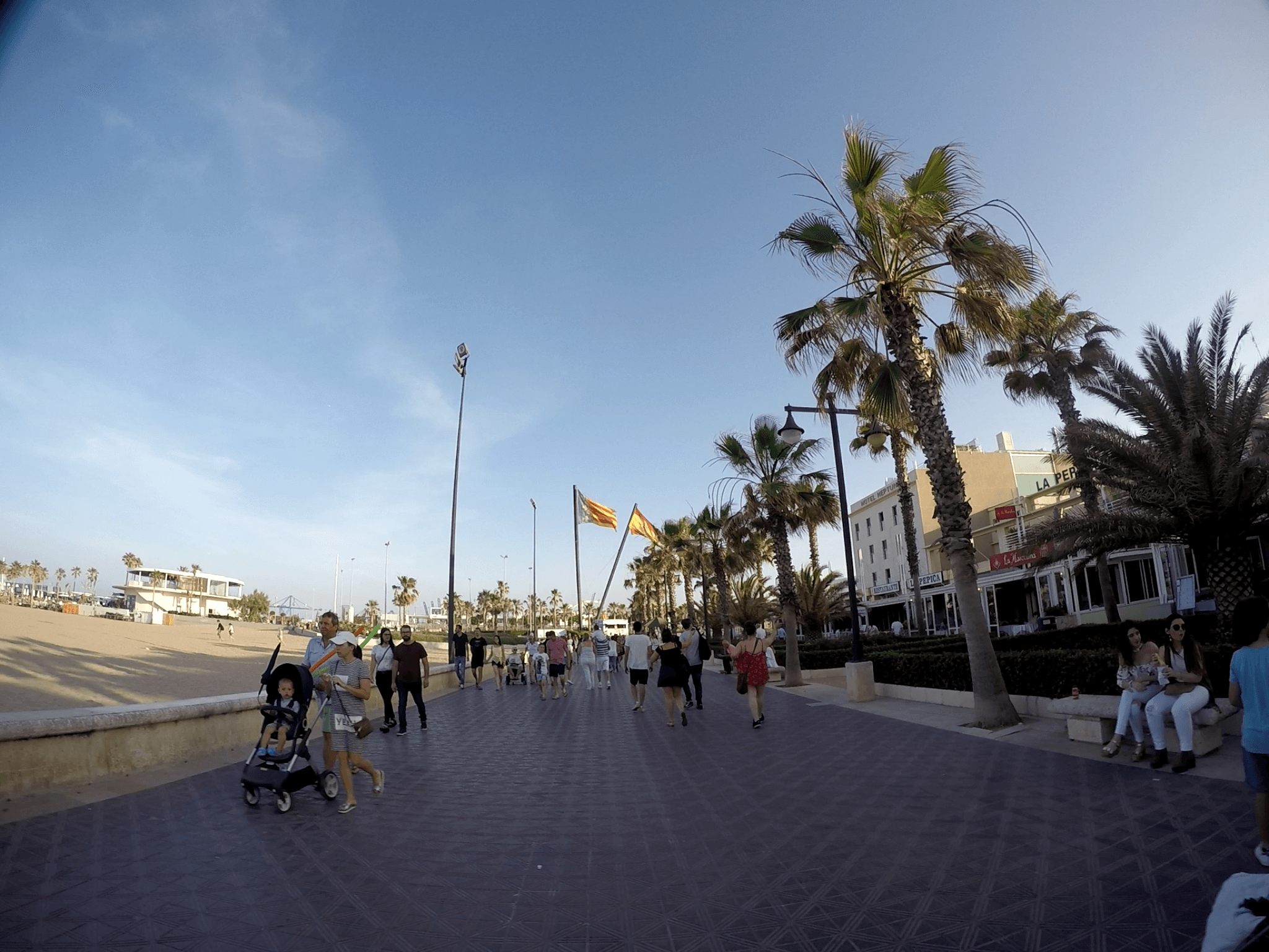 Playa de la Malvarrosa, Valencia - España