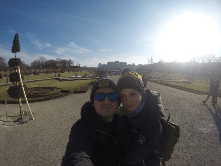 Visitando el Palacio Belvedere, Viena - Viaje a Austria