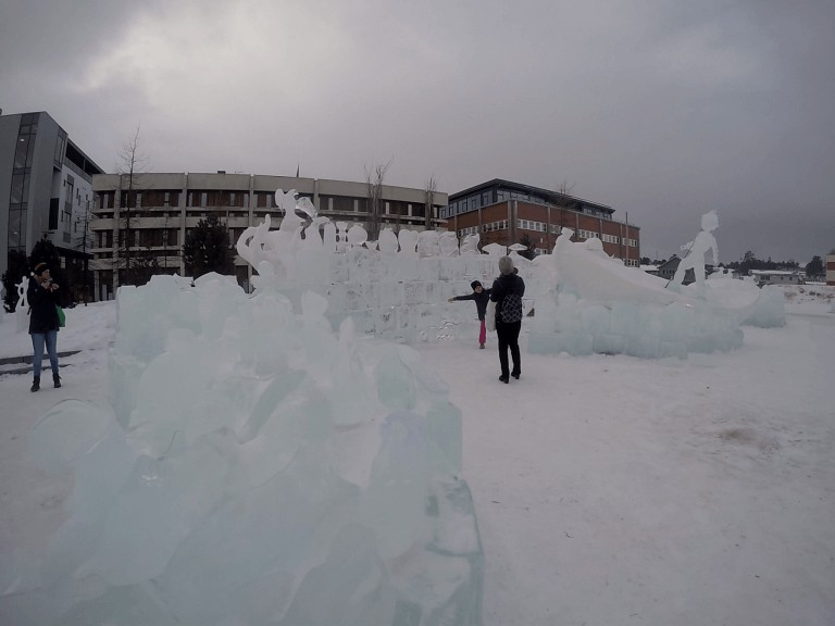 Esculturas de Hielo en Alta, Noruega