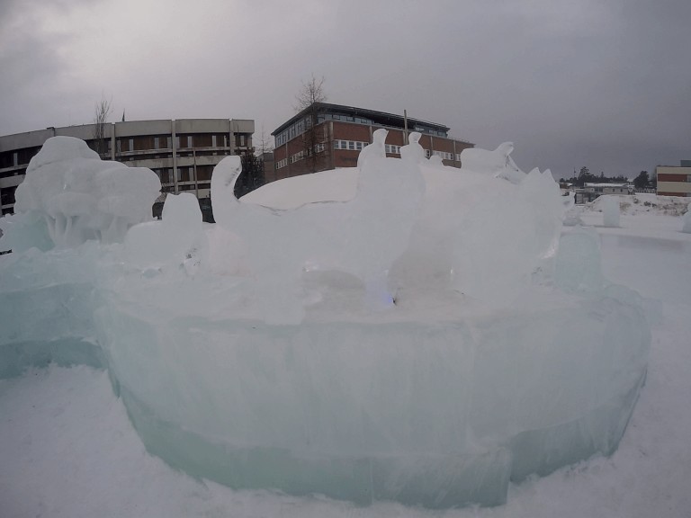 Esculturas de Hielo en Alta, Noruega