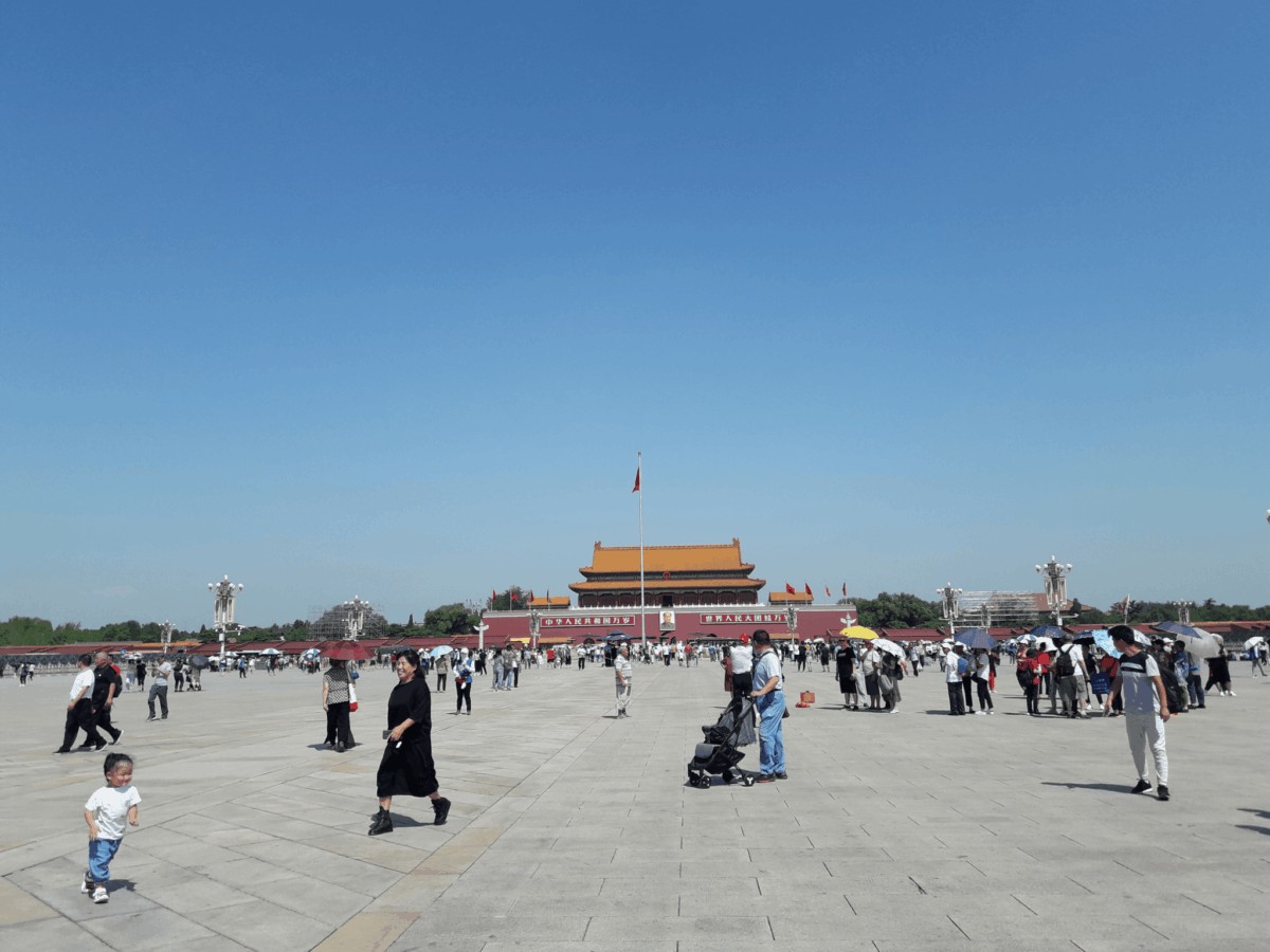 Plaza Tiananmén, Beijing - Viaje a China