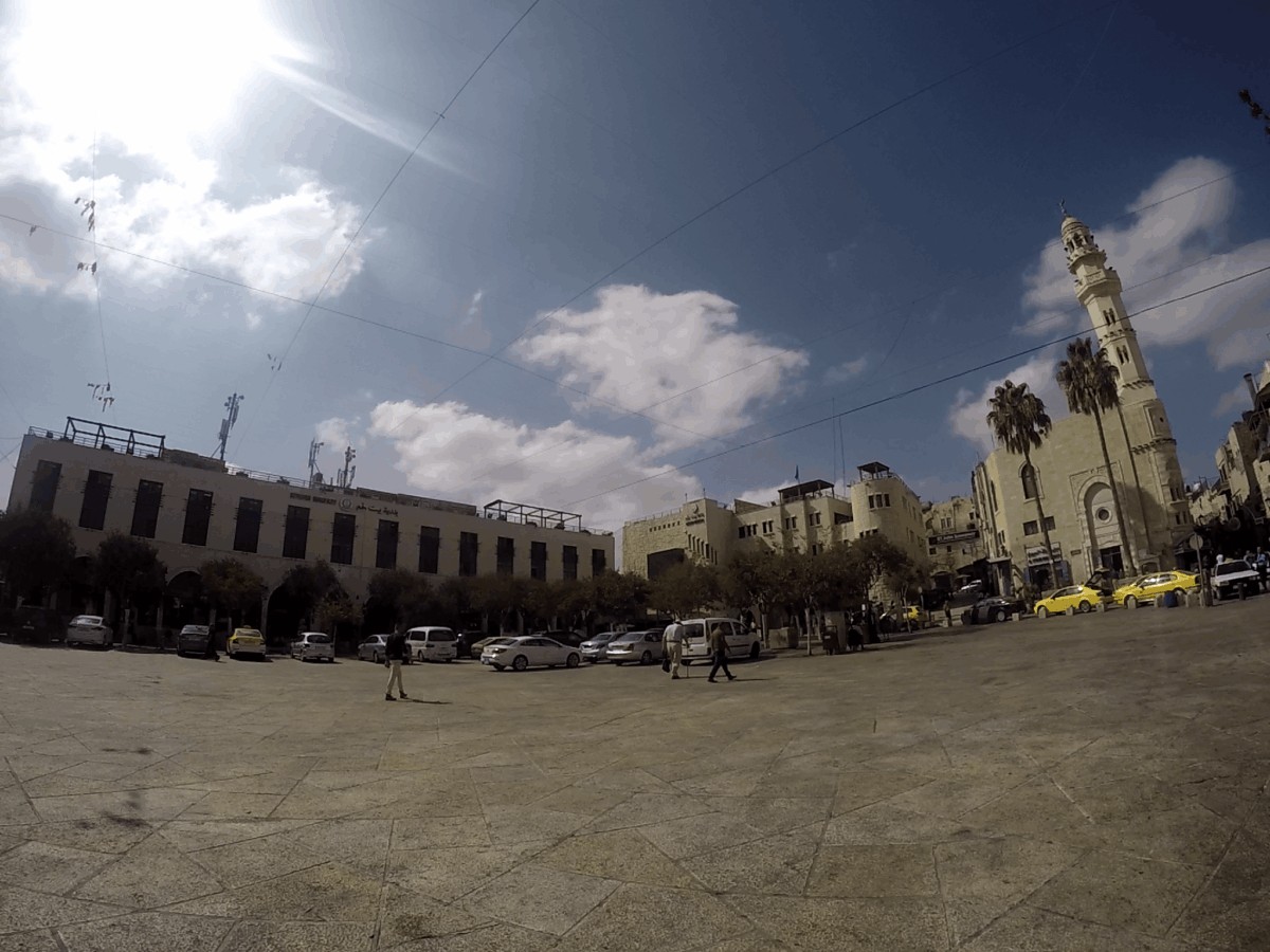 Plaza del Pesebre en Palestina