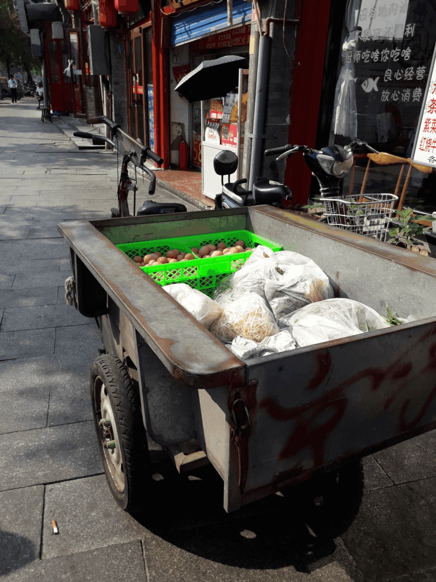 Lo más gracioso que vi, con respecto a comida, en Beijing - China