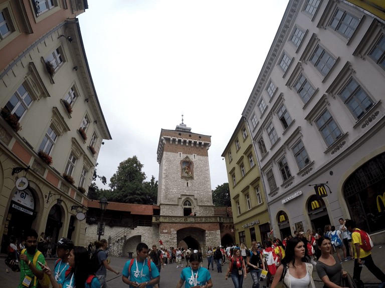 Calle Floriańska, Cracovia - Polonia