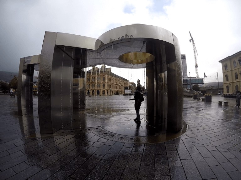 Plaza de la Estación de Trenes, Drammen