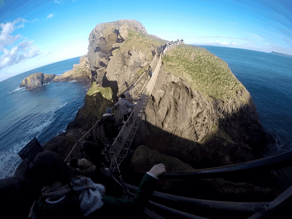 Puente de Cuerda de Carrick-a-Rede, Irlanda del Norte