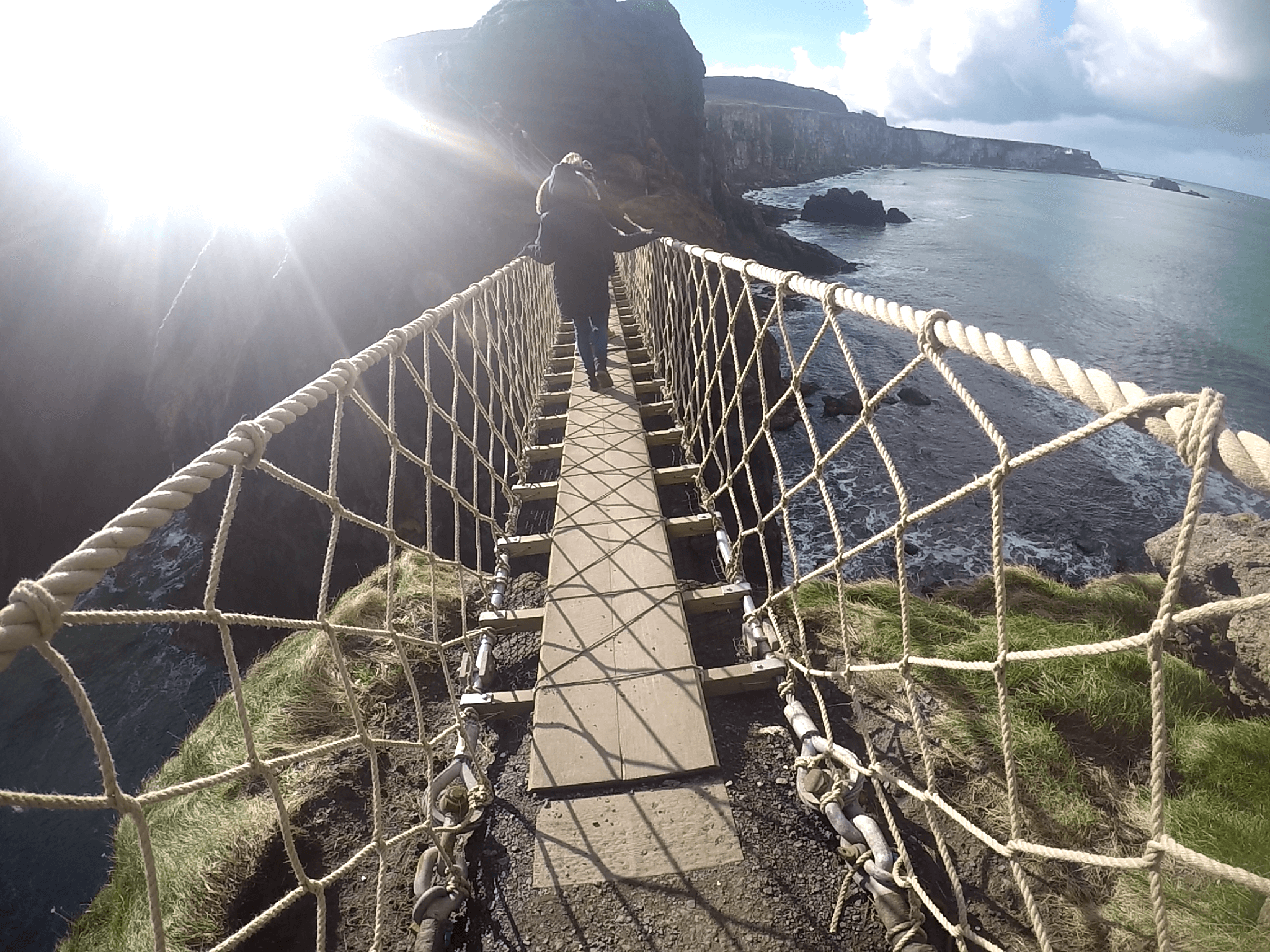 Puente de Cuerda de Carrick-a-Rede, Irlanda del Norte