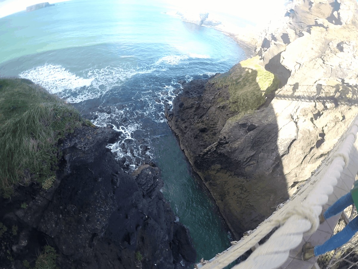 Carrick-a-Rede Rope Bridge, Irlanda del Norte