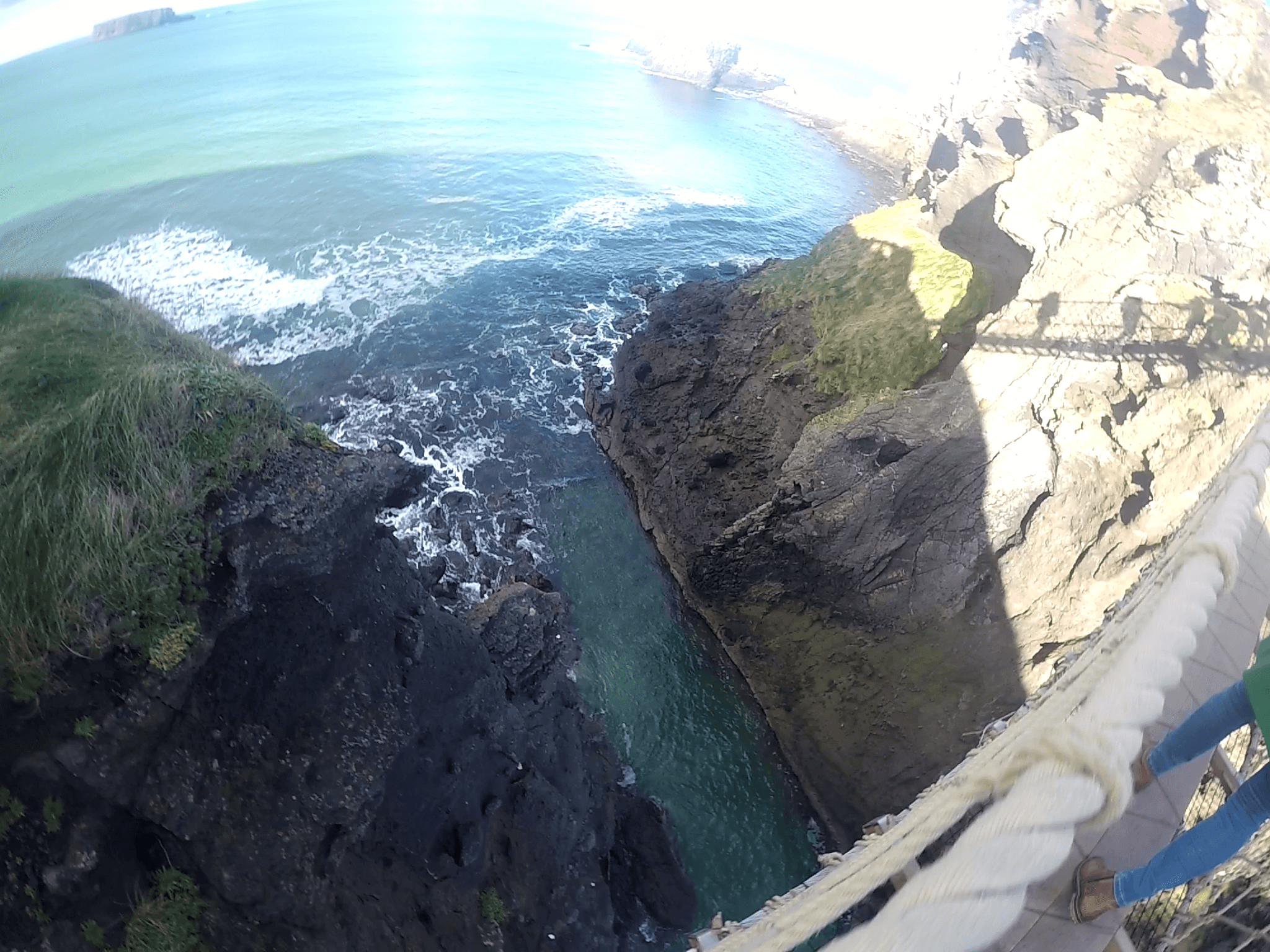 Carrick-a-Rede Rope Bridge, Irlanda del Norte