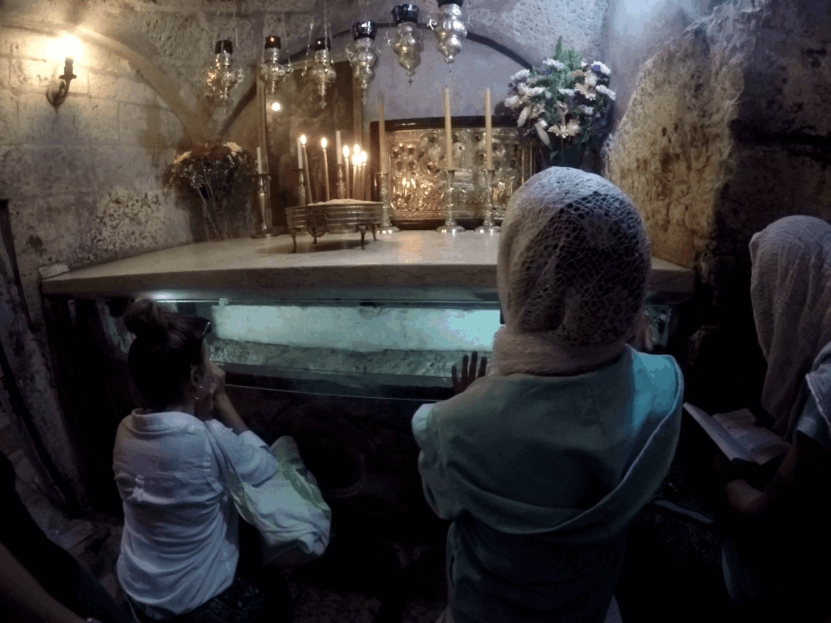 Interior del Sepulcro de María - Israel