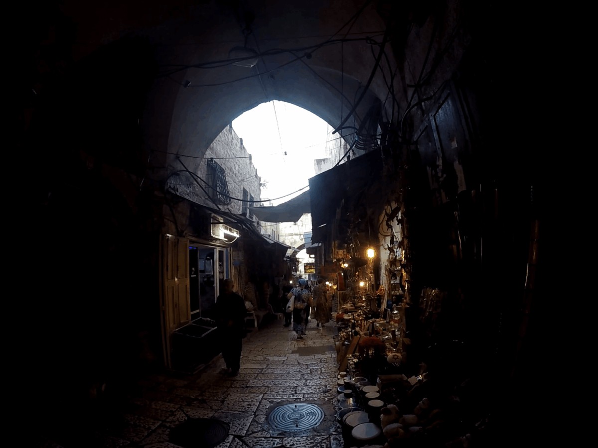 Recorriendo las calles de la capital de Israel