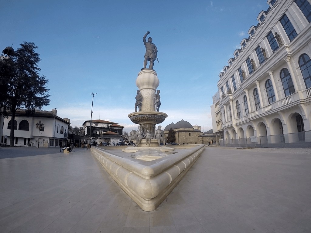 Estatua de Filipo II de Macedonia, Skopje