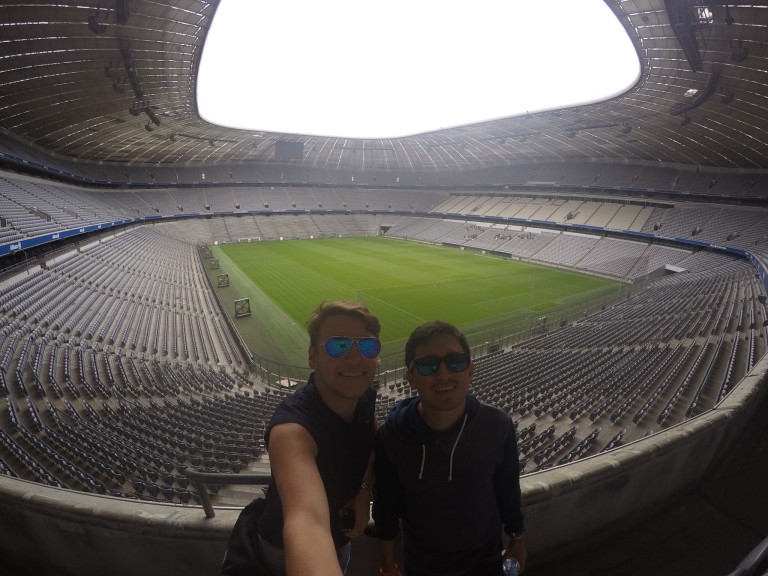 Visita al Estadio Allianz Arena, Alemania