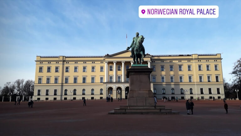 Palacio Real de Oslo, Noruega