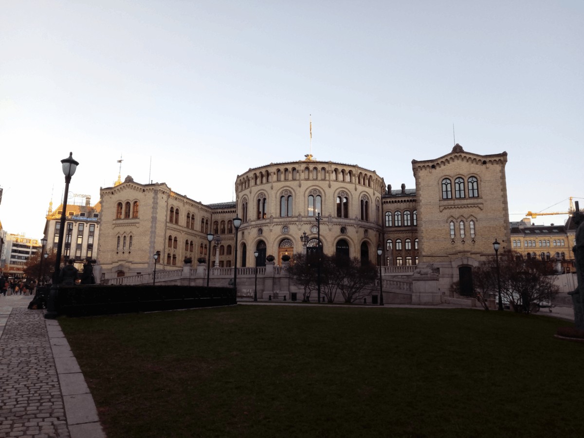 Stortinget - Edificio del Parlamento de Noruega