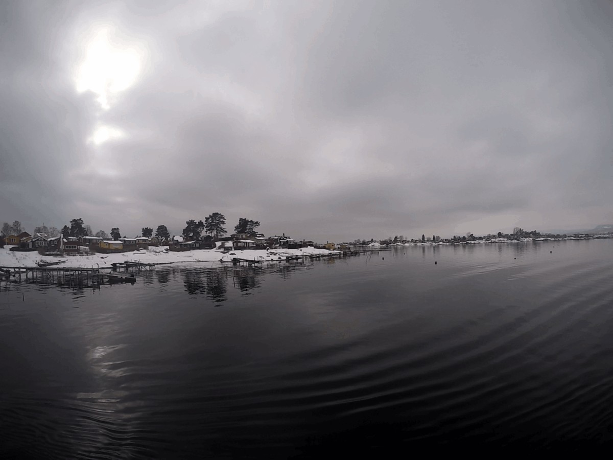 Viaje en ferry Línea B1, Oslo - Noruega